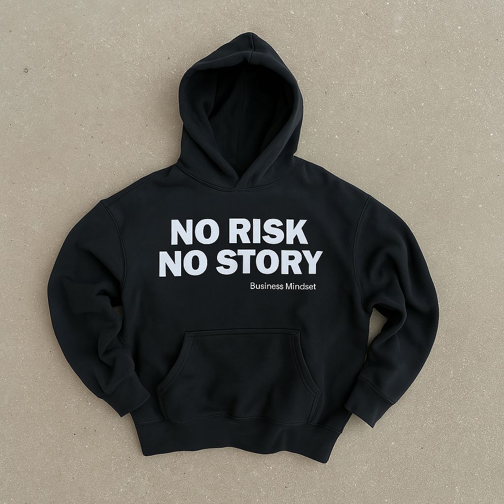 BM no Risk no Story hoodie